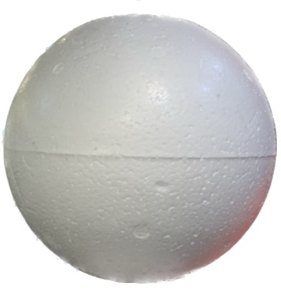300mm round polystyrene float 41mm centre hole - Click Image to Close